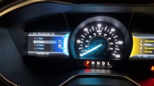 How to Reset Service Tire Mobility Kit  Ford Fusion Hybrid