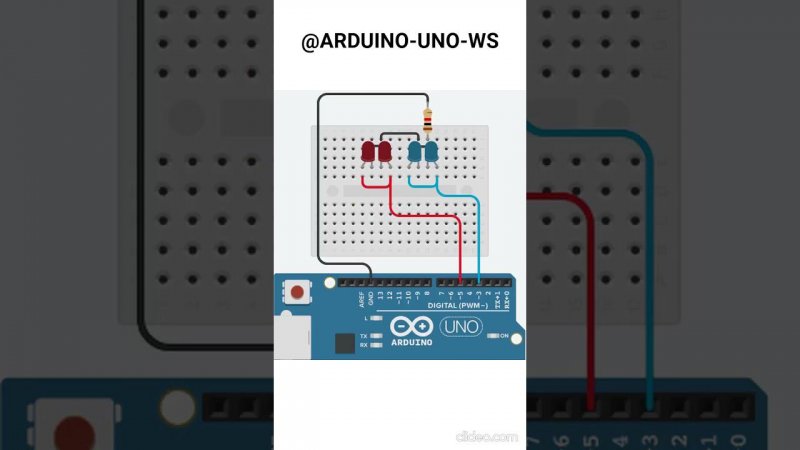 СТРОБОСКОП  НА АРДУИНО! #shorts #arduino #diy #arduinouno #handmade #ардуино #поделки