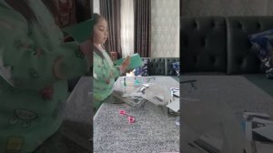 Милка заболела, а я пока делаю ей книжку. #поделки #лалафанфан #уточка #lalafanfan