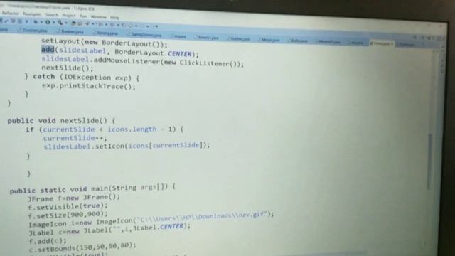 Creating a banner and displaying in a road in java смотреть онлайн