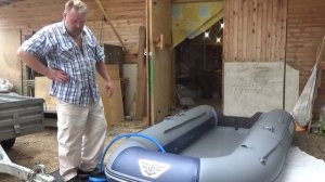 Лодка ФЛАГМАН 350 L НДНД. Часть 1. Разборка/сборка новой лодки руками профана.