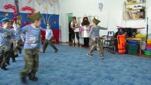 Танец "Богатырская наша сила". 2017 год