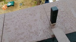 парапет со стойками ограждения