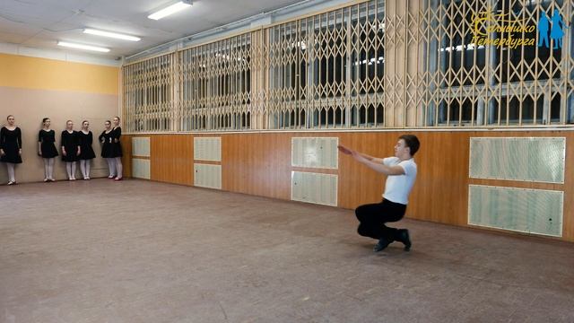 2021 Открытый урок по народному танцу - Середина. Группа "Старший состав" смотреть онлайн