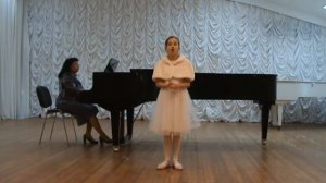 Шуман Р. "Тихий вечер, синий вечер" исполняет Поротникова Софья