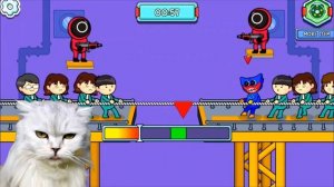 КАЛЬМАР съел ХАГГИ МАЙНКРАФТ! А СИРЕНОГОЛОВЫЙ ни при чем! ЭВОЛЮЦИЯ: ИГРА в КАЛЬМАРА Валеришка Макс