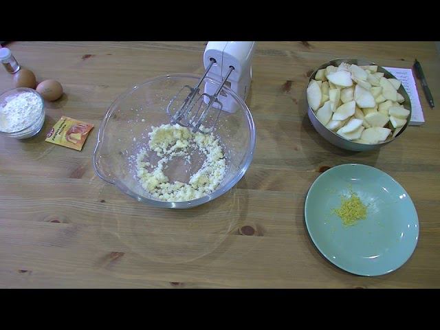 Итальянский яблочный торт (пирог) НЕВИДИМЫЙ