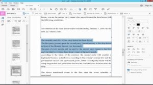 How to Delete Text from PDF document using Adobe Acrobat Pro DC