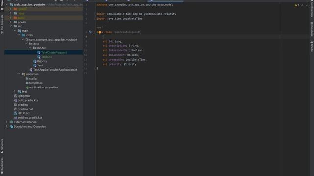 Kotlin Spring Boot Tutorial - Part 4 | Data Classes