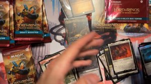 Lord of the Rings Draft Booster Box Opening