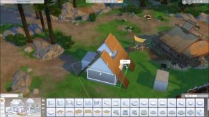 VIKING LONGSHIP - SHIPYARD - FISHING HUT  Sims 4 VIKING VILLAGE