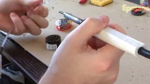 Пайка позолоченных коннекторов Bullet и Banana.