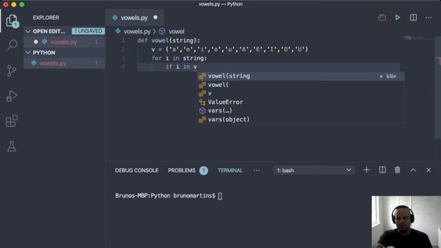 Python Remove Vowel from String смотреть онлайн