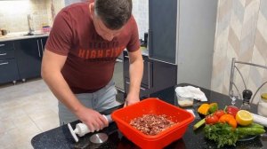 Колбаса рубленая, домашняя, в натуральной оболочке