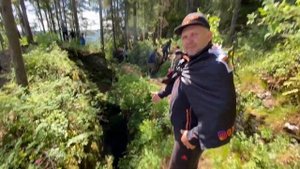 Усьвинские столбы на машинах
