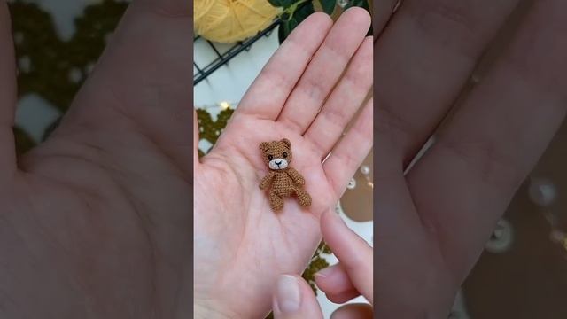 мишка малышка амигуруми вязание вязаниекрючком игрушкикрючком вязаниеназаказ ручнаробота