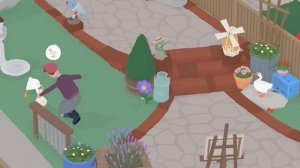 ИСТОРИЯ УГАРНЫХ ГУСЕЙ - Как Достать Всех ВДВОЕМ ♦ Untitled Goose Game #2