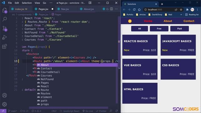 React JS basics Somali Lesson 19 - React Context basics