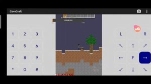 играю в java игру на андроид Cavecraft 2д клон майнкрафт