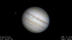 2022 10 25 1900 Jupiter Sky Watcher 127mm Maksutov with ASI 385 MC