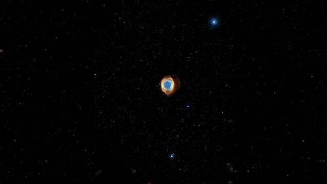 Туманность «Улитка» очень красивая смотреть онлайн