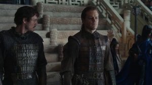 Уиллэм показывает китайской армии супер мастерство владения луком - Великая стена (2016)