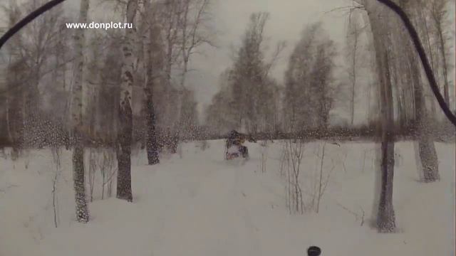 Шахты - На снегоходе в лесу 3 - Для тех кому сейчас жарко смотреть онлайн