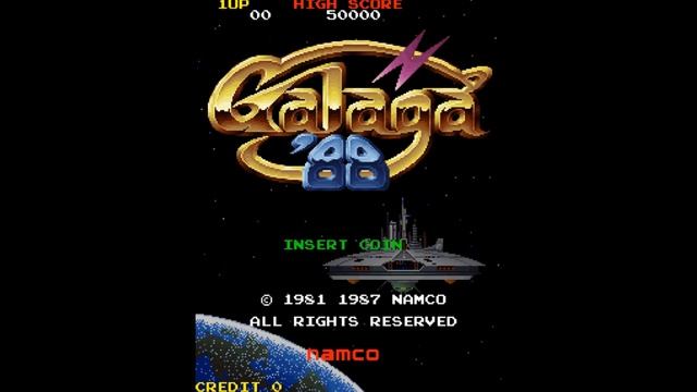 Galaga '88 (Arcade) - BGM 11: Game Over смотреть онлайн