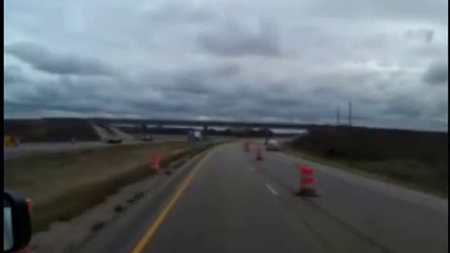 Web камера США Грузовик дальнобойщика, вид из кабины