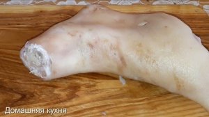 Свиная рулька запеченная в рукаве