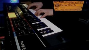 Cinematic Orchestra Improvisation with Roland Synth Juno G