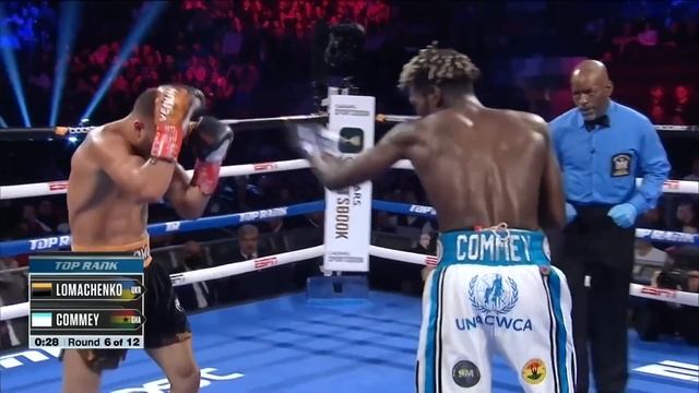 HIGHLIGHTS! Vasiliy Lomachenko vs Richard Commey | Huge Knockdown ? смотреть онлайн