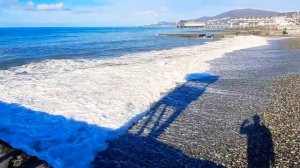 Пляж_Известия_.Адлер.Утро.Ноябрь.