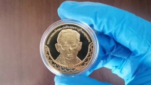 Пополнение коллекции монет Таиланда с изображением Рамы 9.