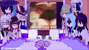 fatui harbingers react to childe // genshin impact // gacha