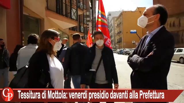 Tessitura di Mottola: venerdi presidio davanti alla prefettura смотреть онлайн