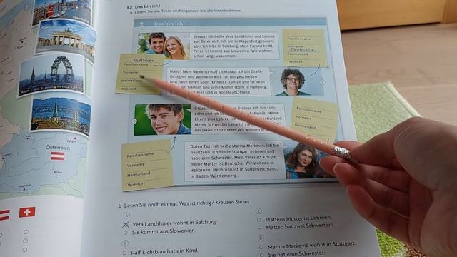 (36) Уроки немецкого по учебнику Schritte PLUS NEU A1.1 _L2 _E-1 смотреть онлайн