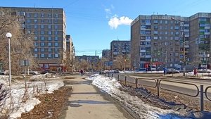 Магнитогорск, улица Бориса Ручьёва, от Галиуллина до проспекта Ленина (31.03.2021)