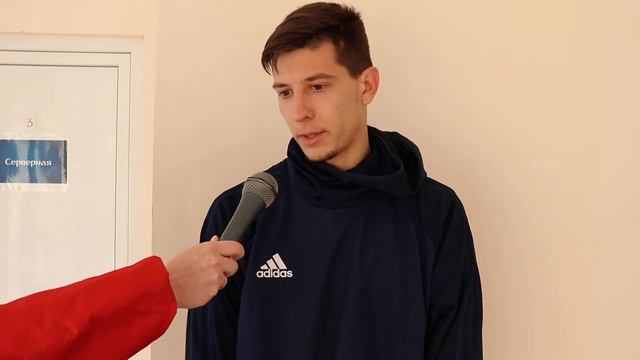 Защитник ДГТУ Игорь Нечай после матча ДГТУ - СПбПУ (2:3)