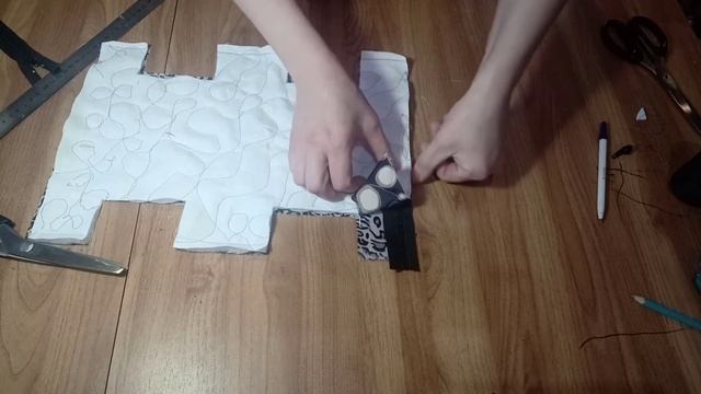 Квадратная косметичка. Шьём сами