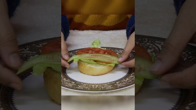 Homemade Chicken Burger#Fillet Chicken Burger#Short#