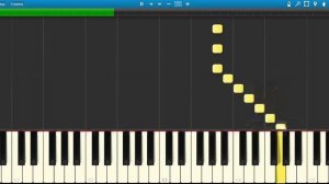 Приходи сказка - мелодия из В гостях у сказки Synthesia tutorial ноты