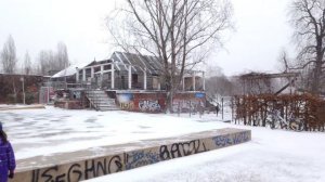 BLIZZARD IN BERLIN - Winter Walking Tour through City Centre of Germany's Capital in 4K | 60fps