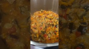 Икра из баклажанов. Очень вкусная.