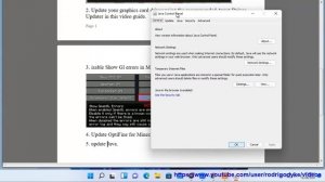 Fix Minecraft OpenGL Error 1280 (Invalid Enum) on Windows 11/10/8