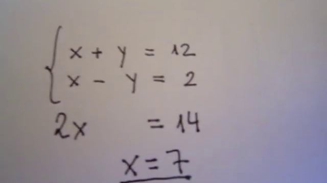 Sistemas de equações - método da adição - 1 смотреть онлайн