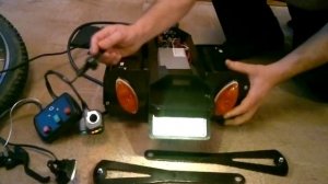 e-bike (Крепление аккумулятора на багажнике) RG innovation