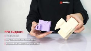 Raise3D Industrial PPA CF Filament, Industrial PPA GF Filament, and Industrial PPA Support Filament