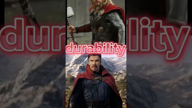 Doctor strange with third eye vs Thor