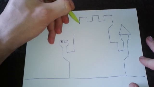 Как поэтапно нарисовать ЗАМОК для начинающих и детей? How to DRAW a CASTLE смотреть онлайн